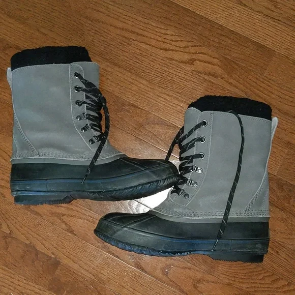 L.L.Bean Waterproof Insulated Winter Boots Men\'s 9.5 Gray Outdoor L.L.Bean Gray Boots for Men for Sale | Shop New & Used Men main image 3